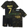 Maillot de Supporter Paris Saint-Germain Mbappé 7 Quatrième 22-23 Pour Enfant